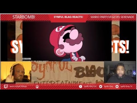 Synful Blaq Reacts   Starbomb Double Feature   Mario Party & Vegetas Serenade