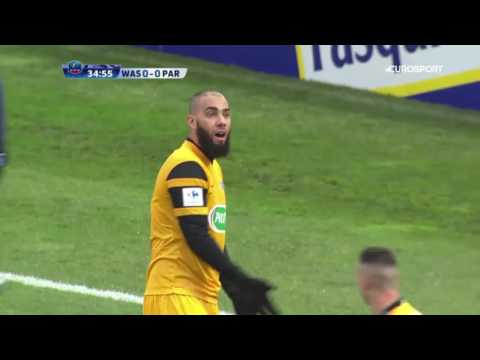 Wasquehal 0 - 1 PSG - Résumé CDF 2015/16 fr