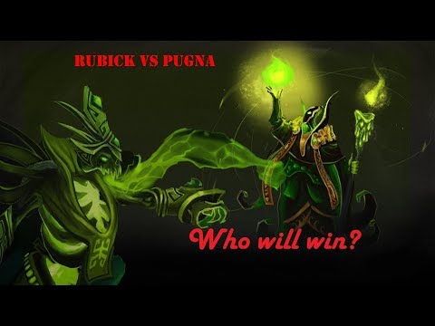 Rubick vs Pugna (Dota Noob)
