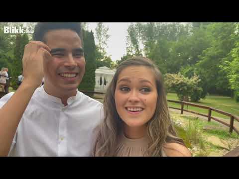 Elkapja Békefi Viki az esküvői csokrot? Szerelmével, Ya Ouval néztük végig