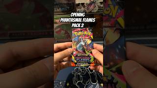 Opening Phantasmal Flames pack 2 #pokemon #pokemoncards #pokemontcg #unboxing #tcg