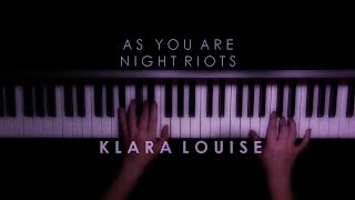 AS YOU ARE | Night Riots Piano Tutorial
