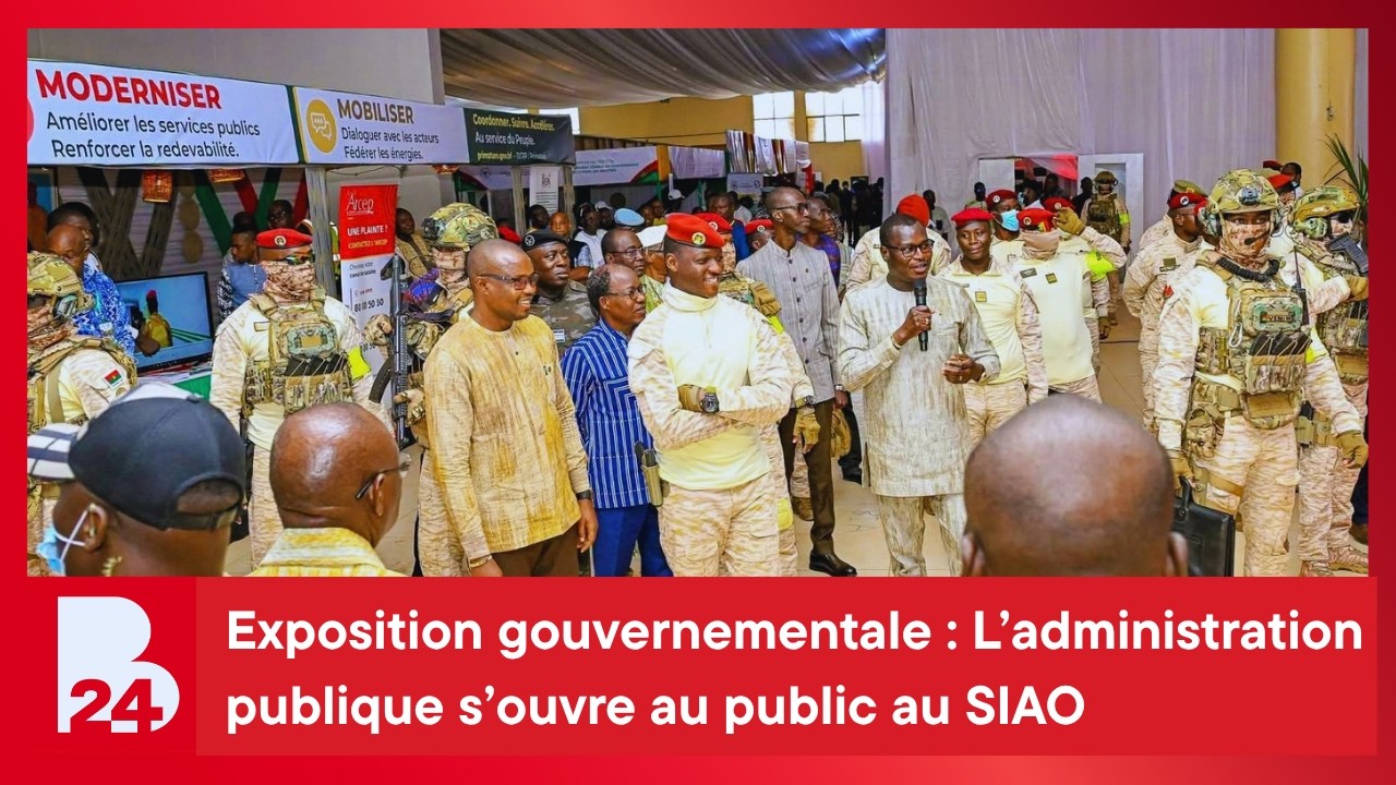 Exposition gouvernementale : L’administration publique s’ouvre au public au SIAO