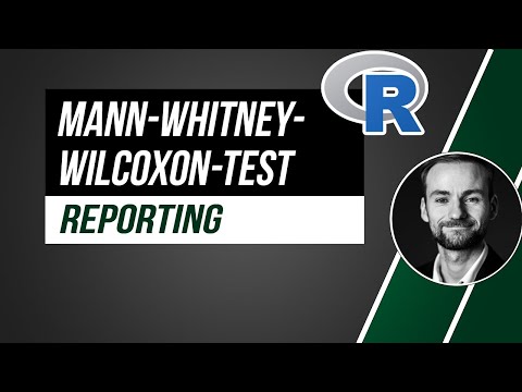 Reporting Mann-Whitney-Wilcoxon-test - results from R