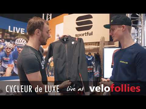 Testing Sportful water repellent long sleeve jersey