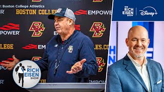 BC’s Bill O’Brien Just Earned a Spot in the ‘Press Conference Rant Hall of Fame’ | Rich Eisen Show