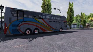 Download lagu ETS2 BUS ROSALIA INDAH VOLVO B11R ADIPUTRO JETBUS 3  UHD - MOD MAP JAWA BARAT PRO mp3