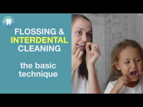 Interdental cleaning video thumbnail