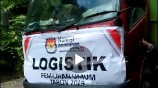 preview picture of video 'Distribusi Logistik Pilpres dan Pileg di ujung Kampung'