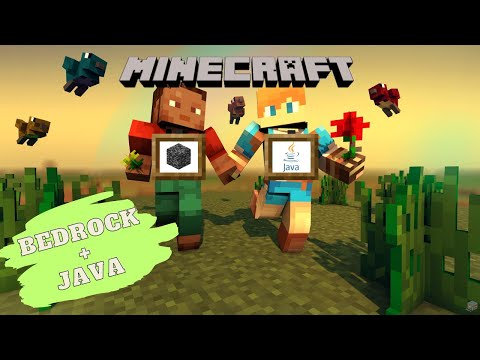 GianCraft - Minecraft - How to play together between java and bedrock (Cross platform server)