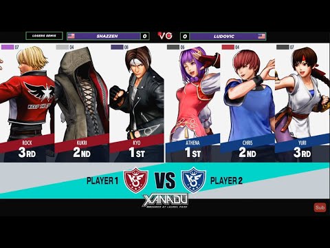 F@X 450 Losers Semis - Shazzeh Vs. Ludovic - The King of Fighters XV