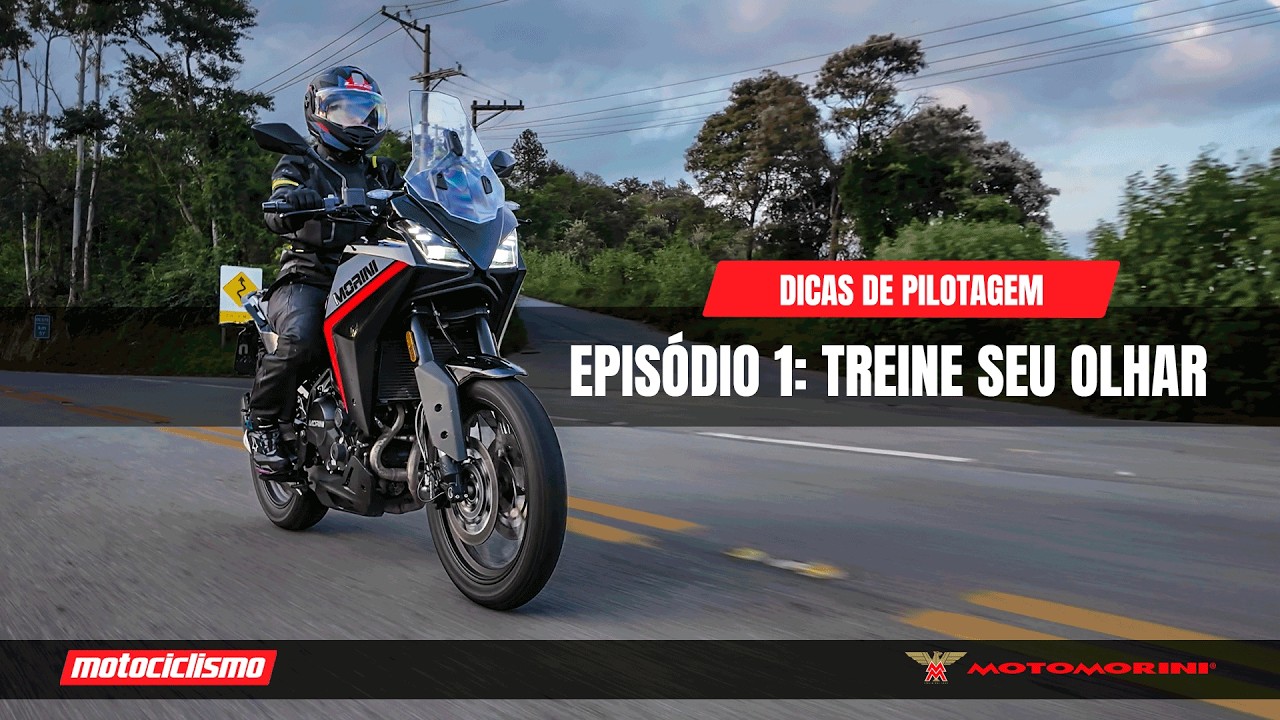 Quer pilotar melhor? Comece treinando seu olhar | Dicas de pilotagem Moto Morini