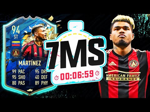 THE HARDEST EPISODE!?! 94 TOTS MARTINEZ 7 MINUTE SQUAD BUILDER!! - FIFA 20 ULTIMATE TEAM