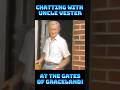 Chatting with ELVIS' Uncle Vester  at Graceland with Steve Dahl