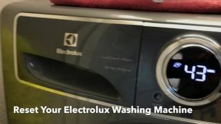 Reset Your Electrolux Washing Machine