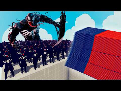 200x VENOM + 1x GIANT vs EVERY GOD - Totally Accurate Battle Simulator TABS