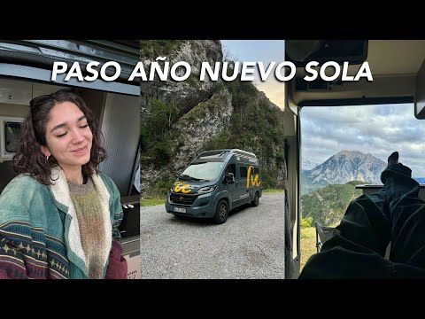 paso año nuevo SOLA en una autocaravana