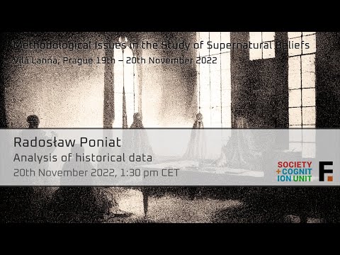 Radosław Poniat: Analysis of historical data (Vila Lanna, Praha)
