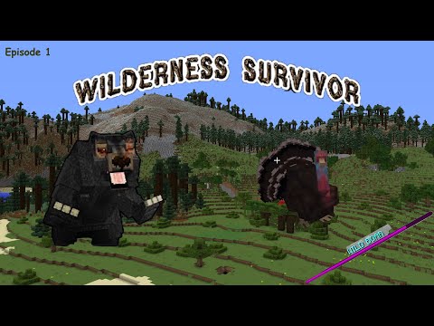 Neekus AND THE Dingus - We found a Boar in Minecraft?  Wilderness Survivor Mod.