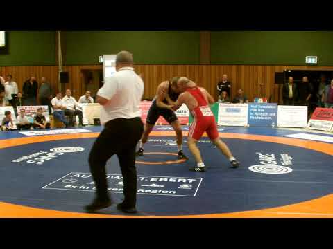 28.09.2019 KSV Rimbach vs RWG - 130kg Gr-Röm: Laszlo Antunovits vs Johan Euren