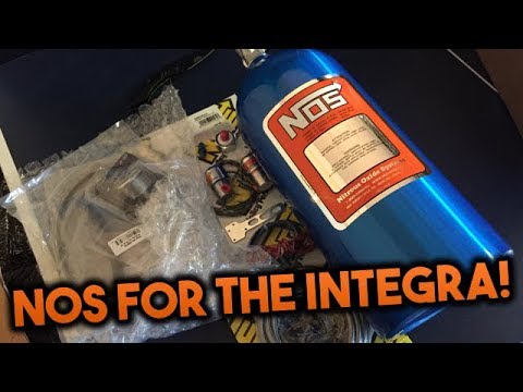 Unboxing Wet NOS Kit For My Acura Integra!!