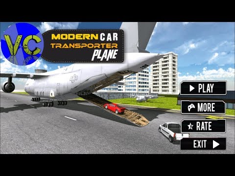 Modern Car Transporter Plane - Loading Two Cars | Vividplays
