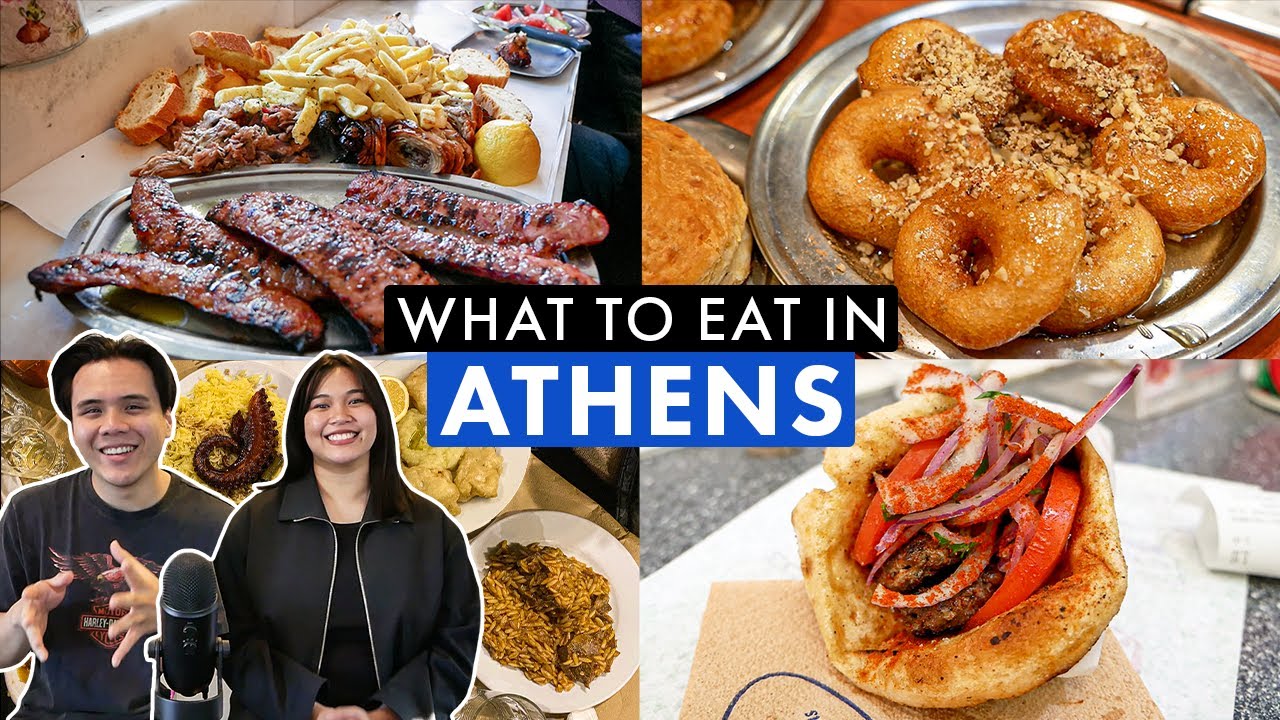 TOP 10 RESTAURANTS in ATHENS | Greek Food Guide