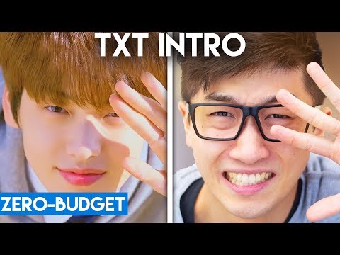 K-POP WITH ZERO BUDGET! (TXT 'Introduction Film - What do you do?')