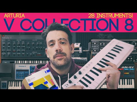 Arturia V-Collection 8 - Quick Demo + Review