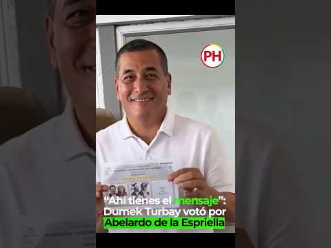 El alcalde de Cartagena acudió a votar y las imágenes de la jornada están dando de qué hablar