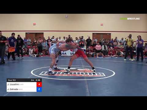 2018 Marine Corps US Open/Masters B Greco Roman 78 3rd Place - Joe Uccellini (Curb) Vs. Jeffery Es