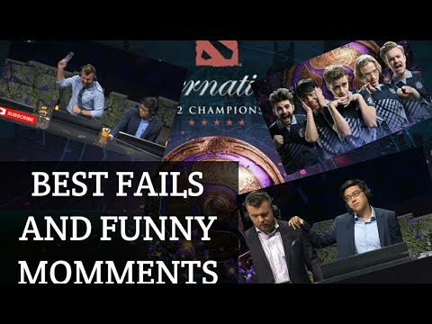 BEST FAILS AND FUNNY MOMENTS/ THE INTERNATIONAL/ DOTA2