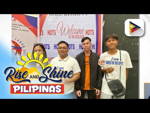7 job seekers, hired-on-the-spot sa Job Fair sa Laoag City at San Nicolas, Ilocos Norte