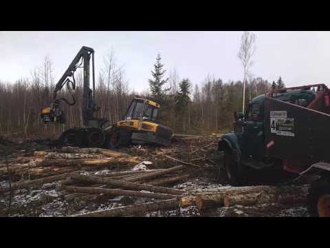 Ponsse ERGO rescue w GAZ-63