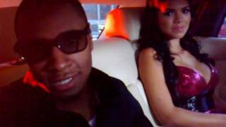 JIbbs and his prom date on the set of &quot;Ay DJ&quot;