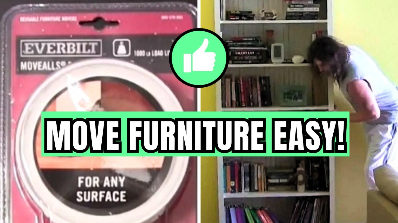 Everbilt Furniture Movers Review & Demo | Move Heavy Furniture Easily Without Scratching Floors