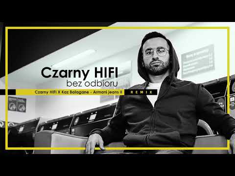 Czarny HIFI x Kaz Bałagane - Armani Jeans RMX