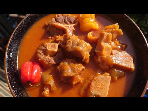 Pépé soupe de patte et queue de boeuf