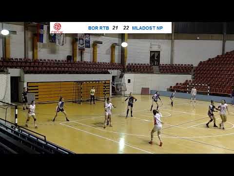 SRLZ 15. kolo / ŽJRK Bor RTB - ŽRK Mladost NP