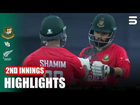 2nd Innings Highlights | Bangladesh vs New Zealand | 1st T20i | M9G1T