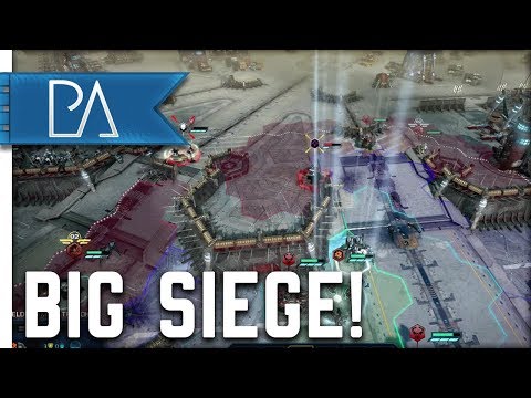 FIRST BIG SIEGE BATTLE - Age of Wonders: Planetfall - Dvar #2
