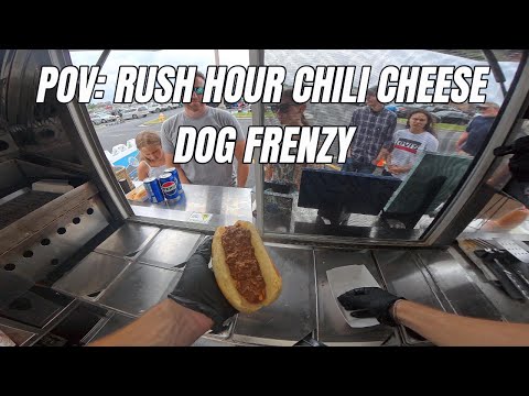 POV : Rush Hour Chili Cheese Dog Frenzy