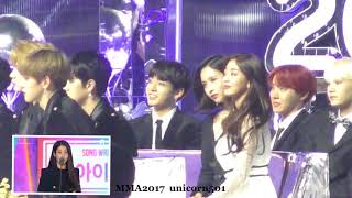 Download lagu 171202 BTS JUNGKOOK reaction to IU won songwriter  awards speech mp3