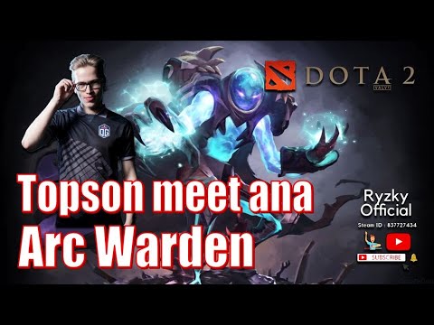 Topson Arc Warden vs ana IO CRAZY GAME!