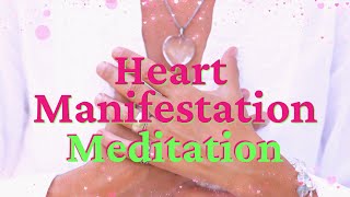 Heart Manifestation Meditation l Rose Quartz Affirmations