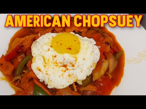 🥢 How to Make American Chopsuey at Home | Indo Chinese Street Food Recipe | my recipe FD
