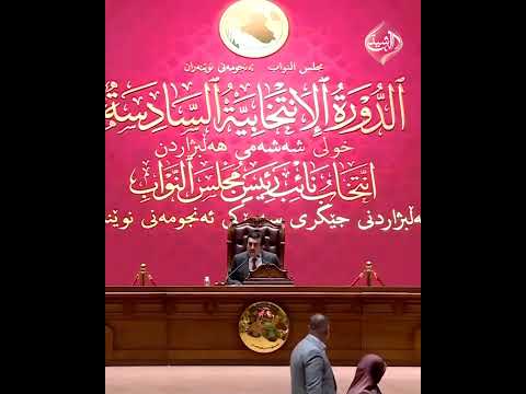 فيديو | لحظة انتخاب فرهاد الأتروشي نائبًا ثانيًا لرئيس مجلس النواب