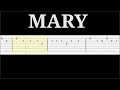 Alex G - Mary (Easy Guitar Tabs Tutorial)