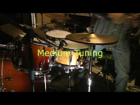 Cherrywood Stave Drum Sound Check