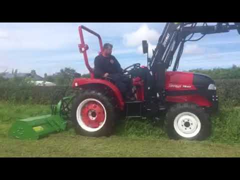 Siromer 354E with 2.2m flail mower